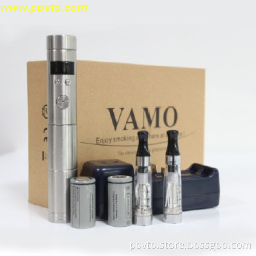 Stainless Vamo V5 kit variable voltage wattage mod vamo v5